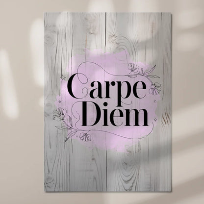 Carpe Diem Sprüche Poster Magentisch Personalisiert Fotoboard