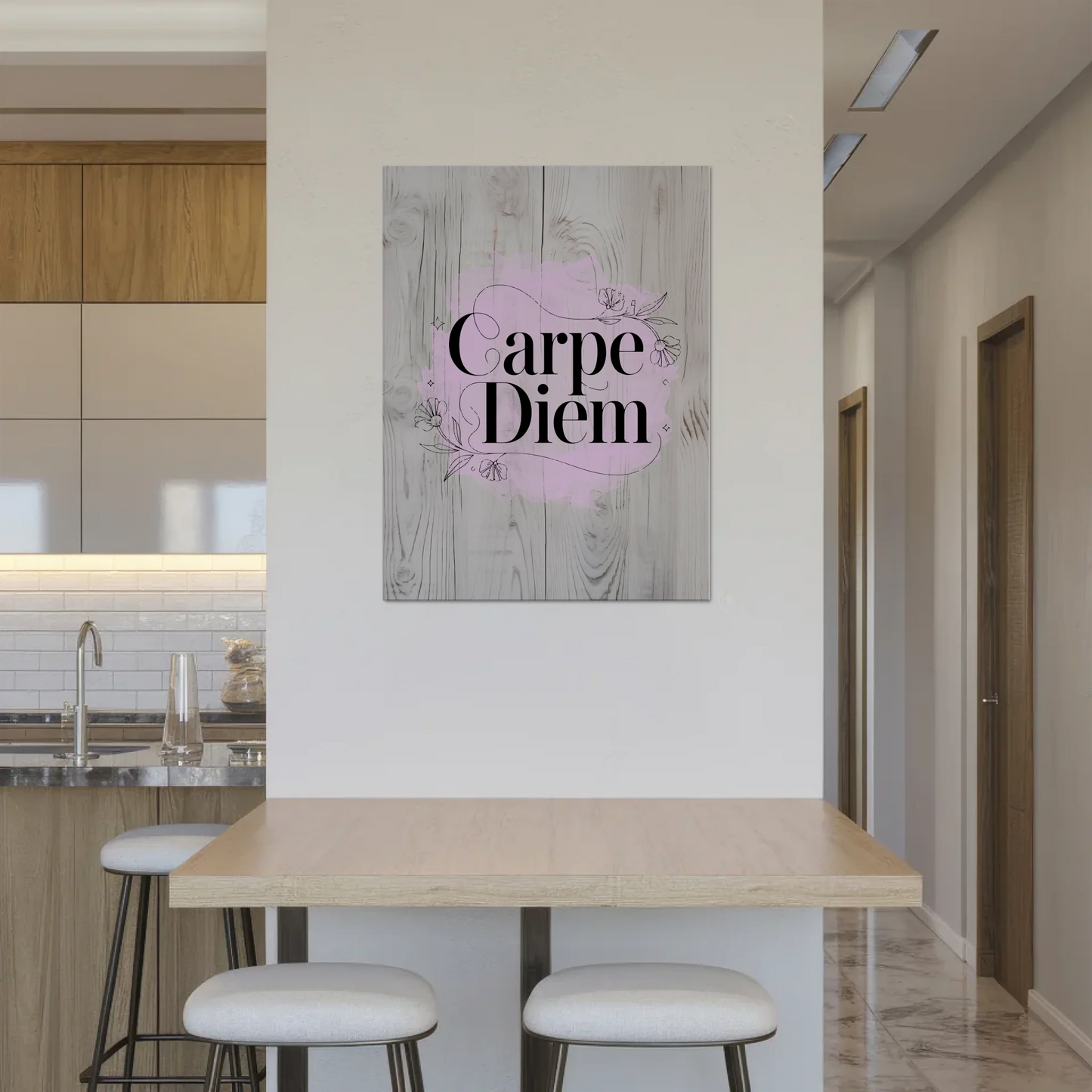 Carpe Diem Sprüche Poster Magentisch Personalisiert Fotoboard