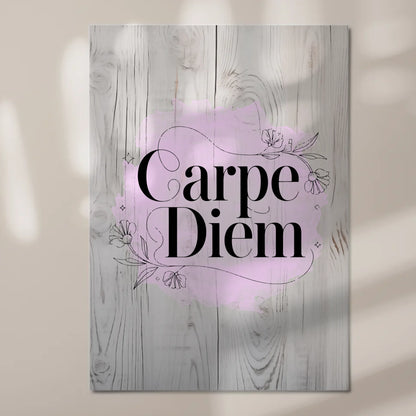 Carpe Diem Sprüche Poster Magentisch Personalisiert Fotoboard