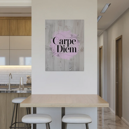 Carpe Diem Sprüche Poster Magentisch Personalisiert Fotoboard