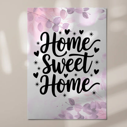 Magnet Poster mit Spruch Home Sweet Home Geschenkidee
