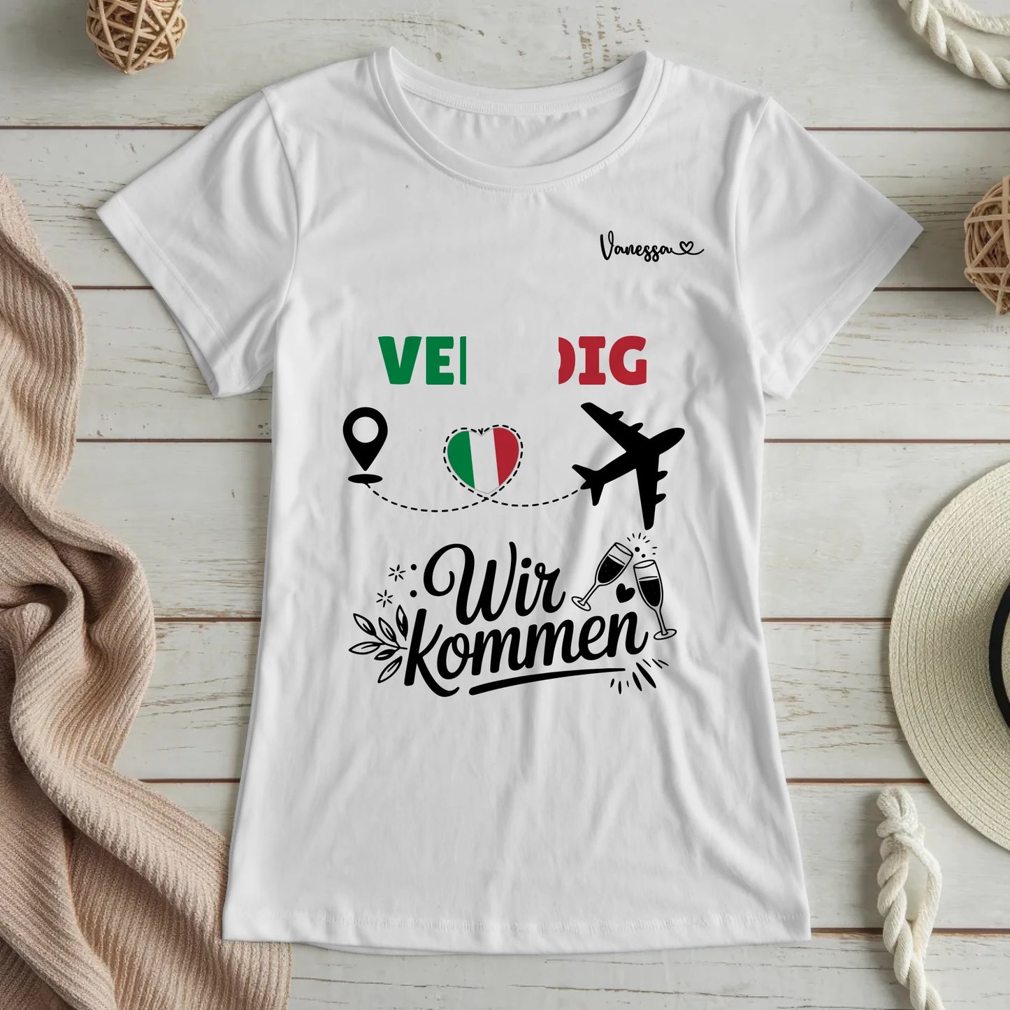 T-Shirt Weiß