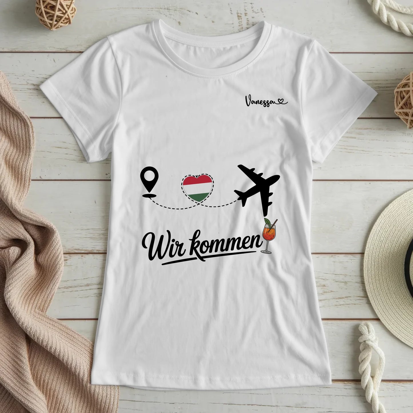 T-Shirt Weiß
