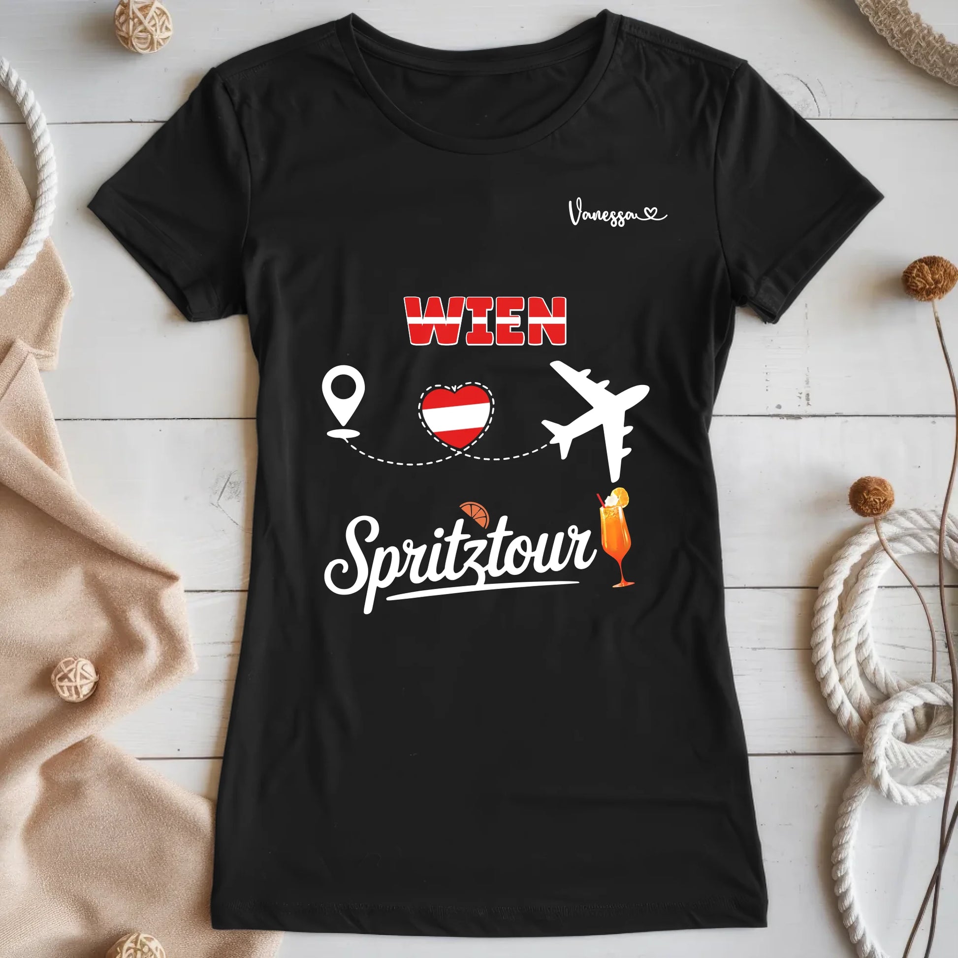 T-Shirt Schwarz