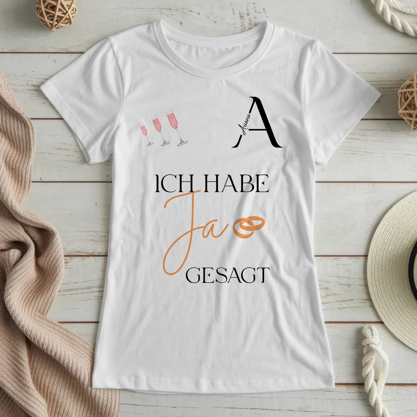 T-Shirt Weiß