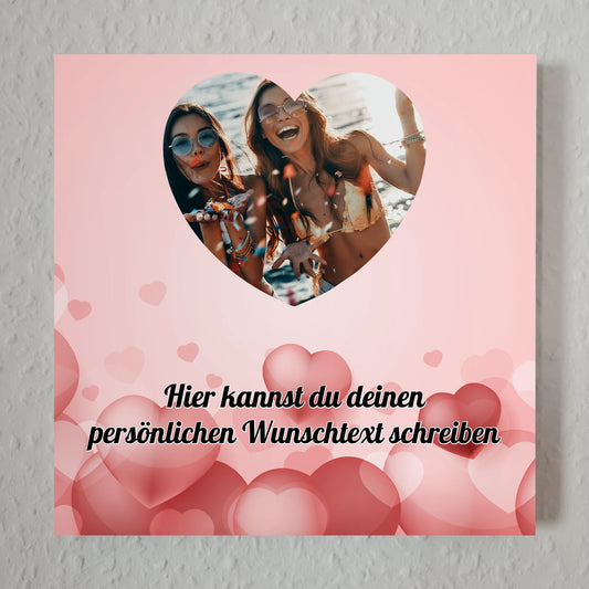 Magnetisches Fotoboard Schwester Zum Geburtstag mit Foto