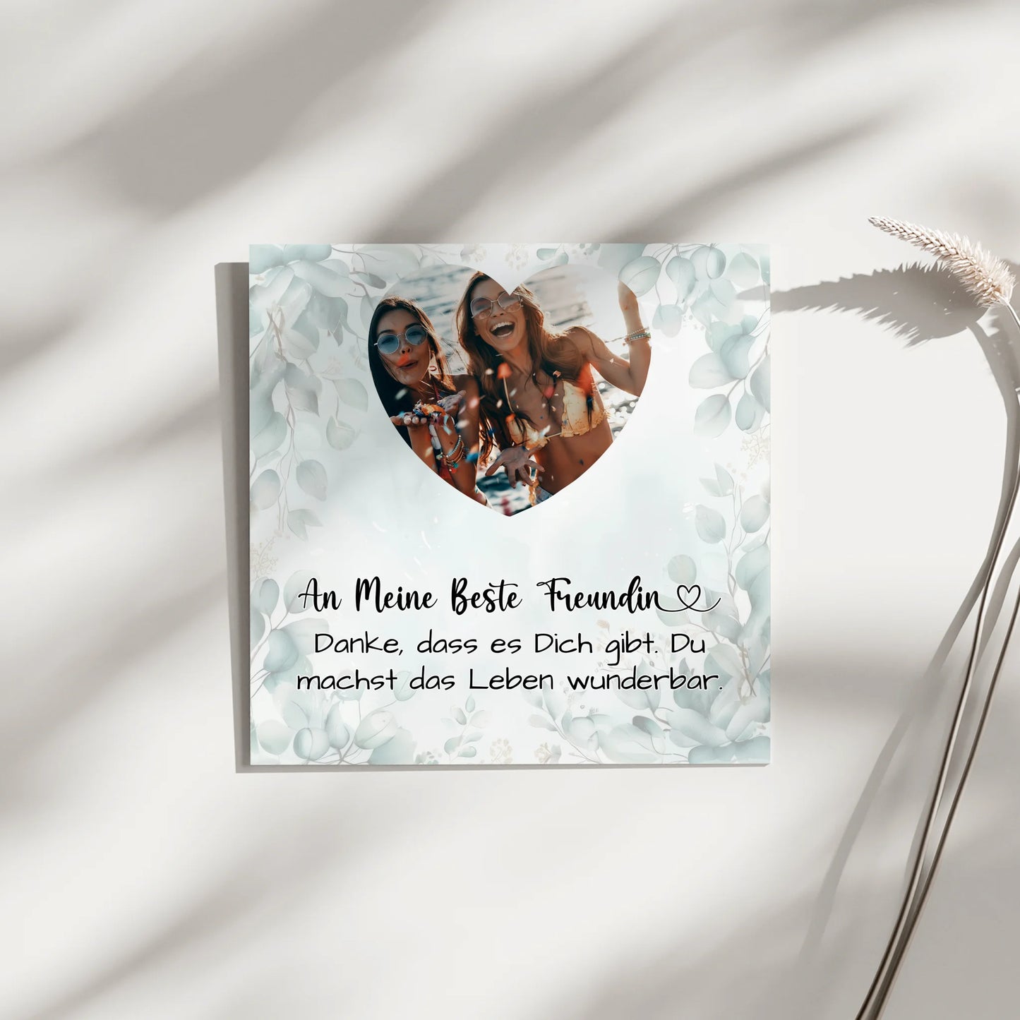 Personalisiertes Fotoboard Beste Freundin Zum Geburtstag