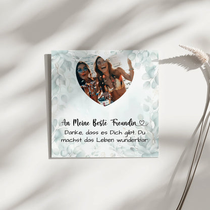 Personalisiertes Fotoboard Beste Freundin Zum Geburtstag