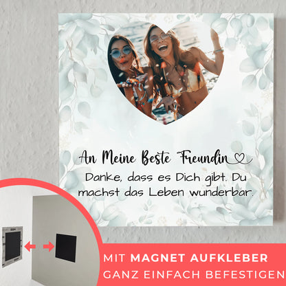 Personalisiertes Fotoboard Beste Freundin Zum Geburtstag