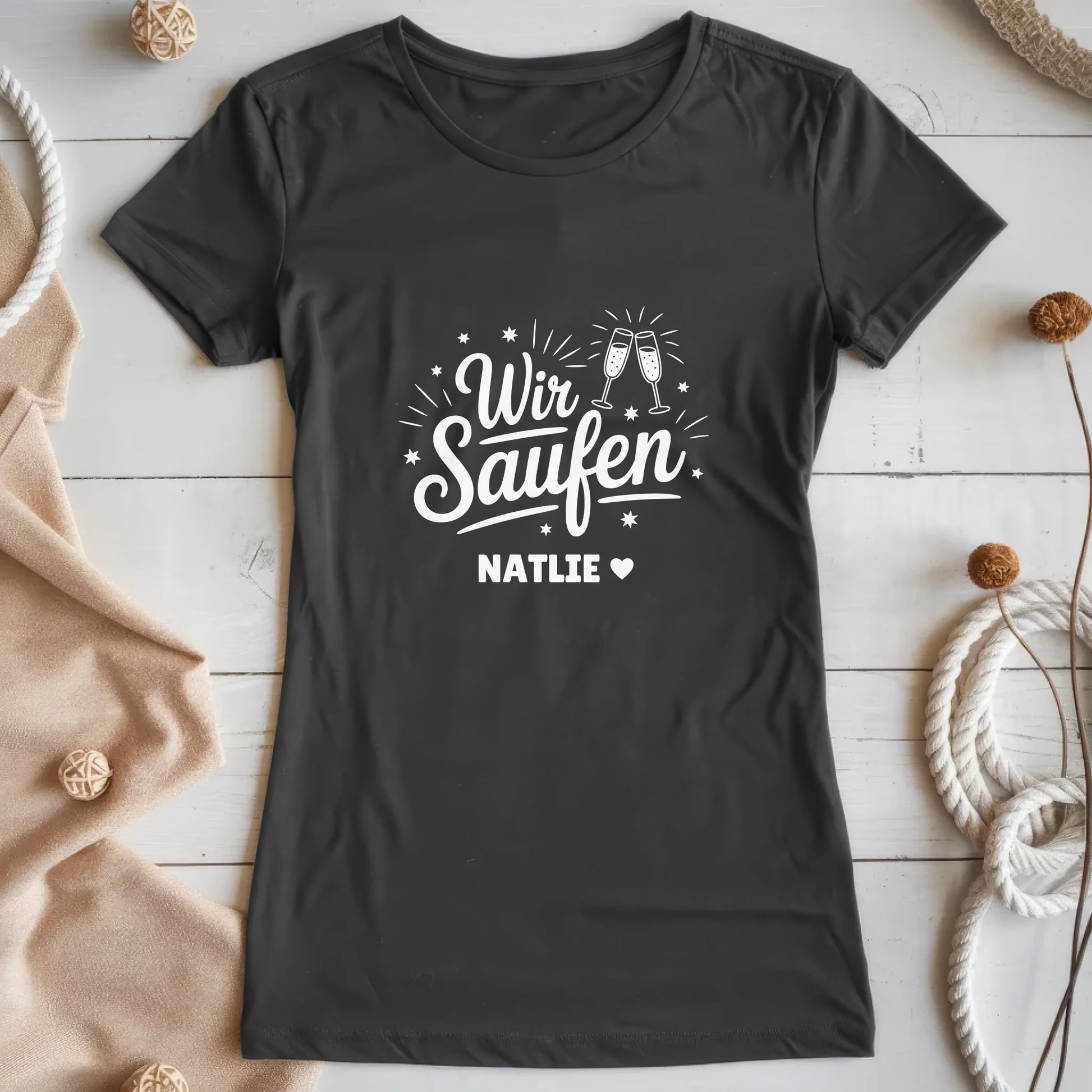 T-Shirt Schwarz