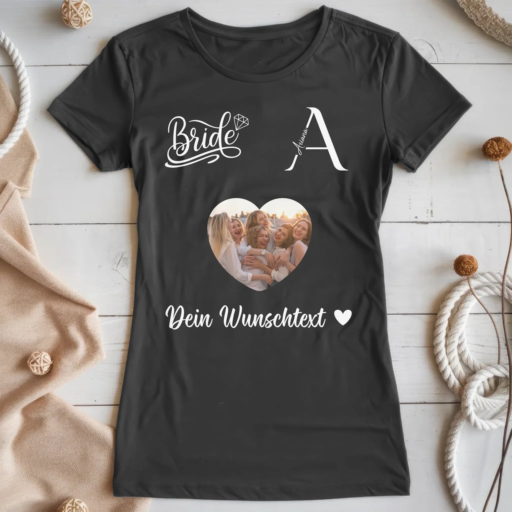 T-Shirt Schwarz