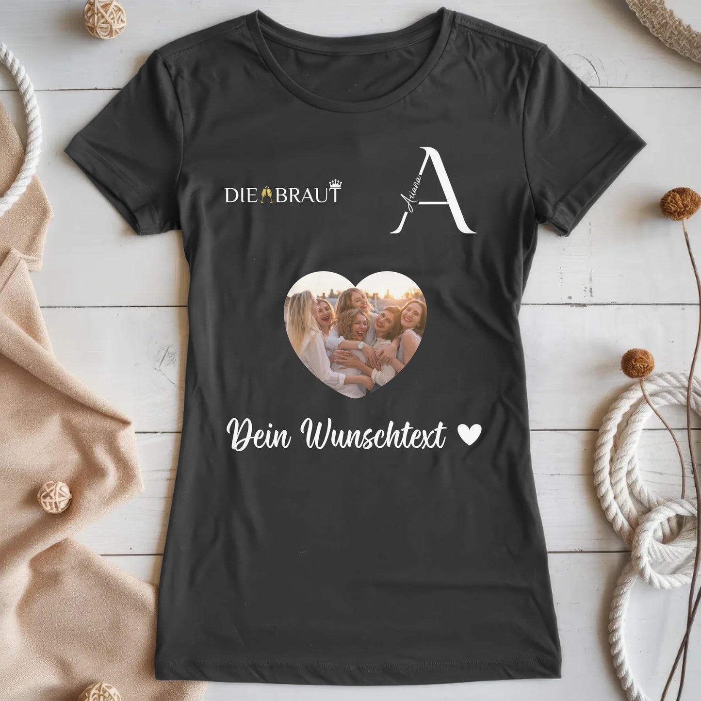 T-Shirt Schwarz