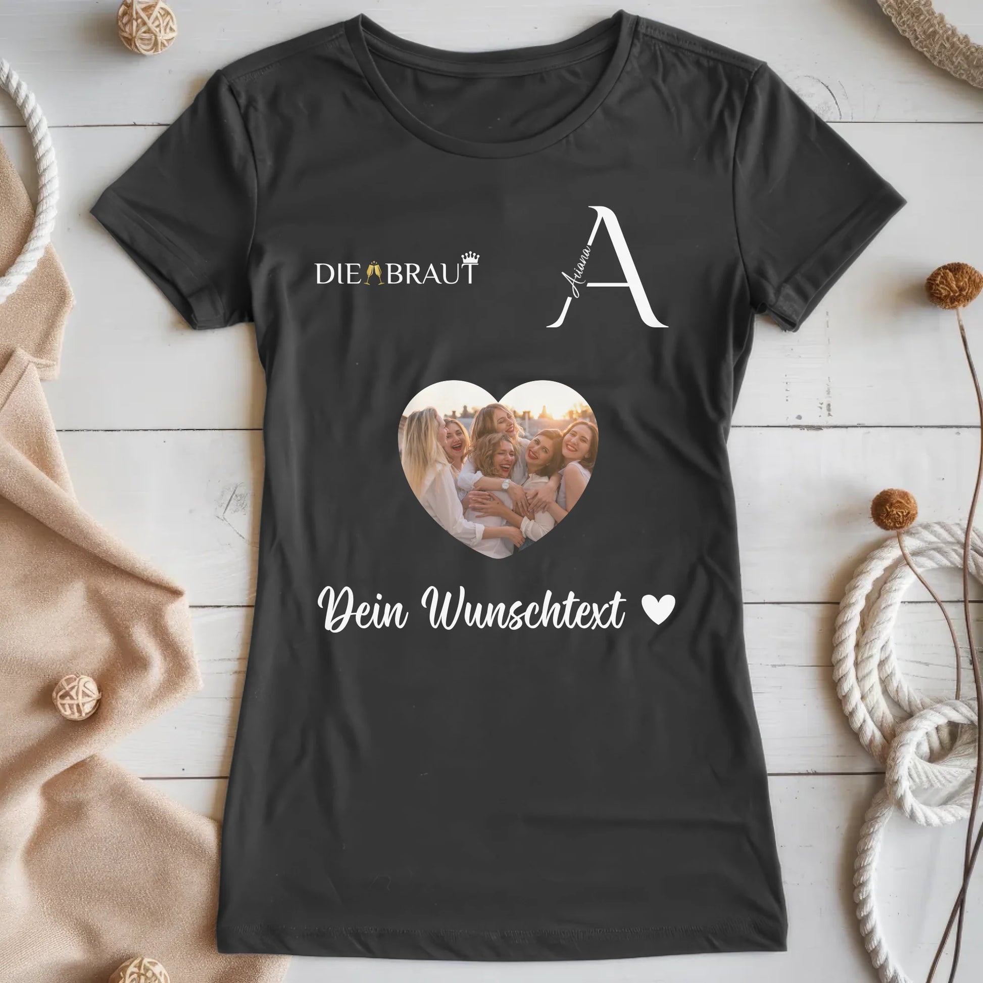 T-Shirt Schwarz