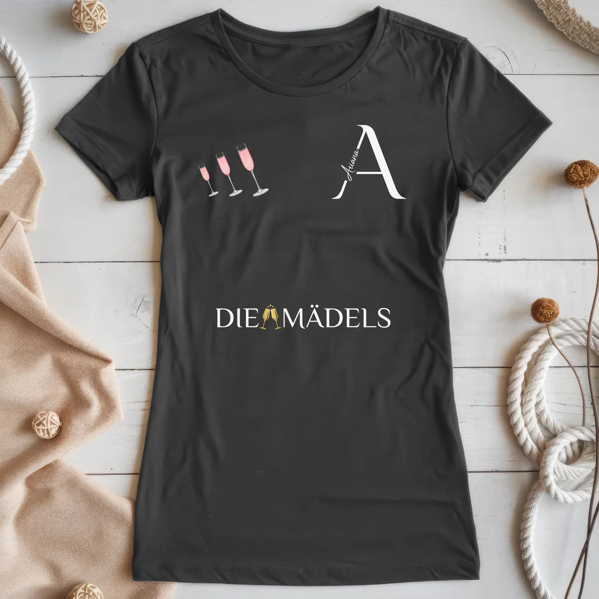 T-Shirt Schwarz