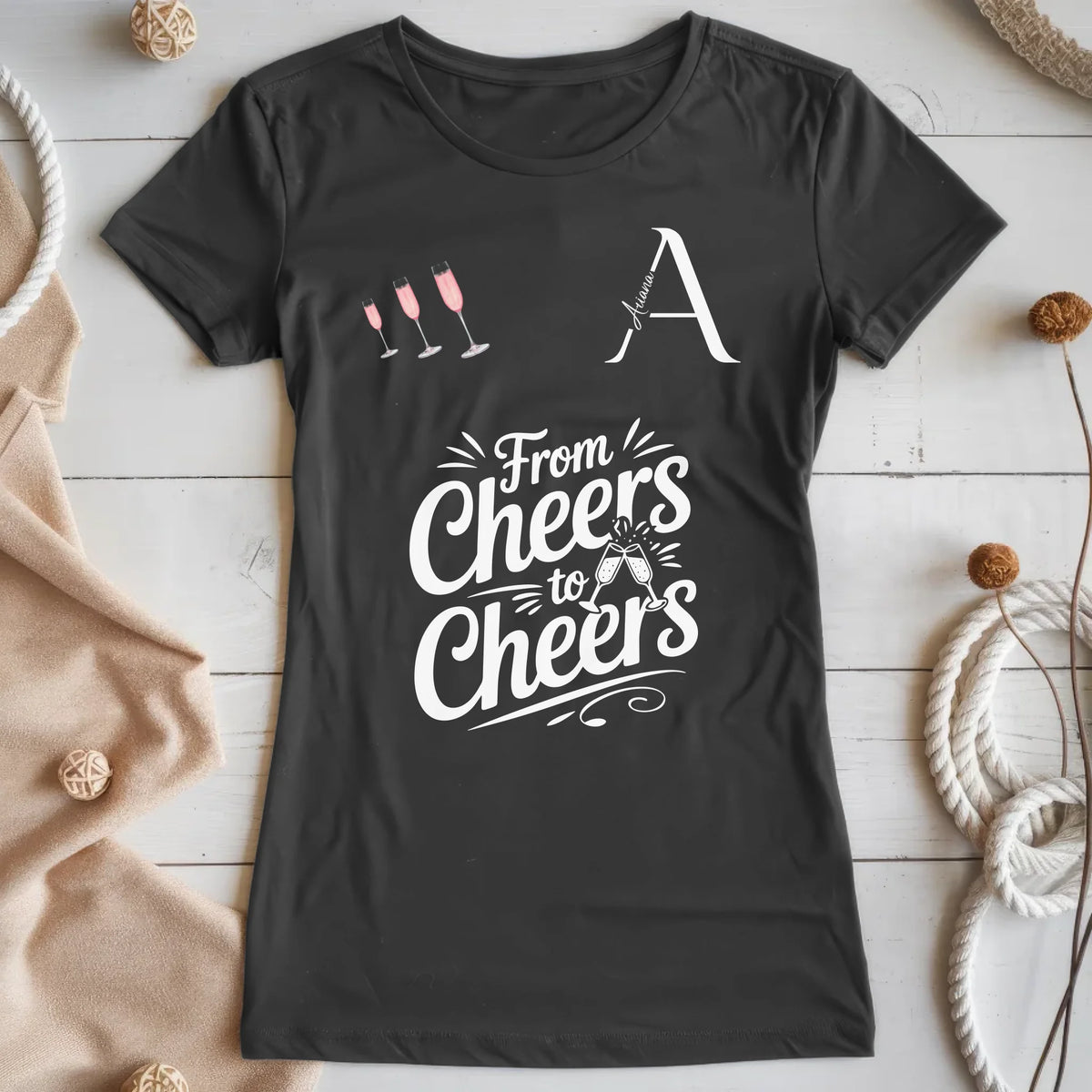 T-Shirt Schwarz