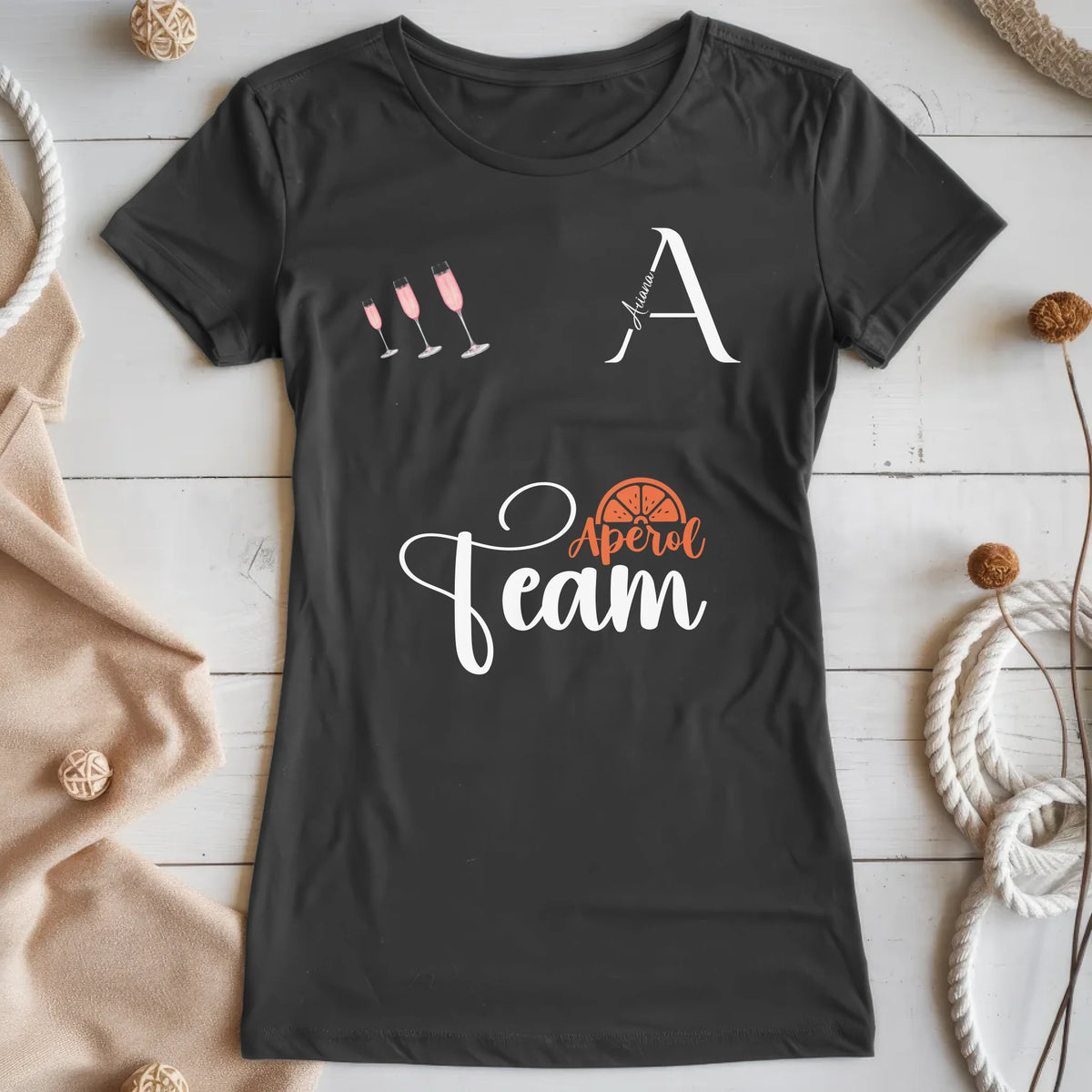 T-Shirt Schwarz