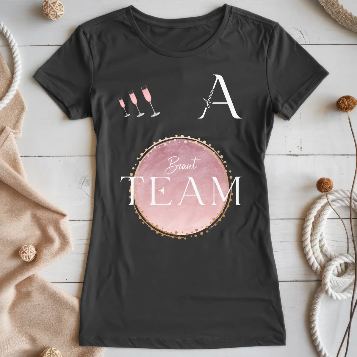 T-Shirt Schwarz
