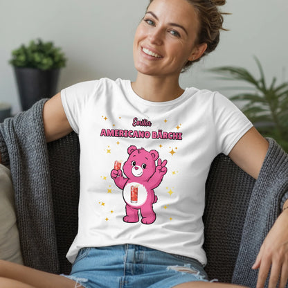 Saufbärchi T Shirt Americano Bärchi Sauf Bärchi Shirt für JGA und Party