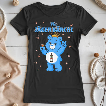 Sauf Bärchi T Shirt Jäger Bärchi Saufbärchi Shirt für JGA und Party