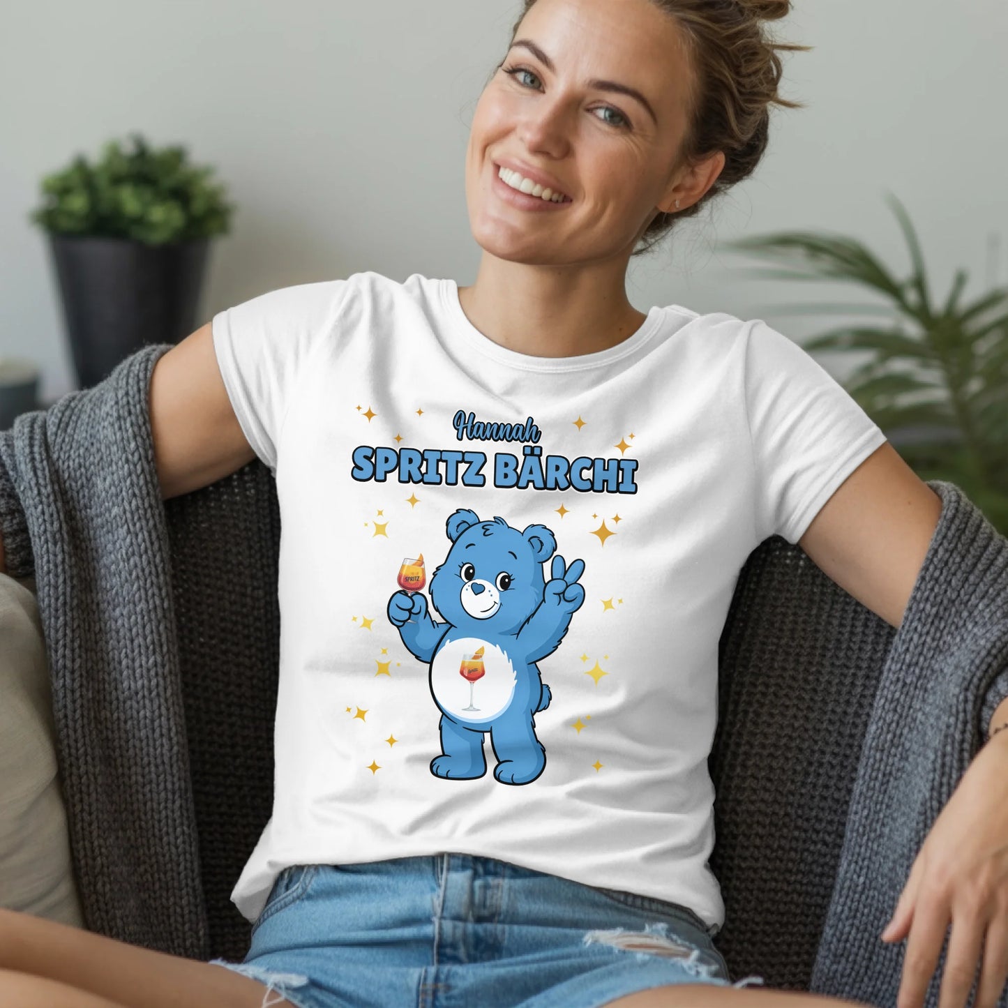 Sauf Bärchi TShirt Spritz Bärchi Saufbärchi Lustiges T-Shirt für JGA