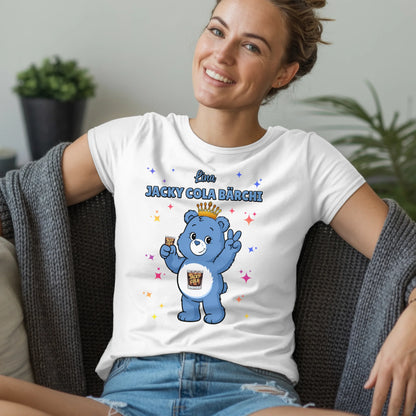 Sauf Bärchi Shirt Jacky Cola Bärchi Saufbärchi T-Shirt für Party und JGA