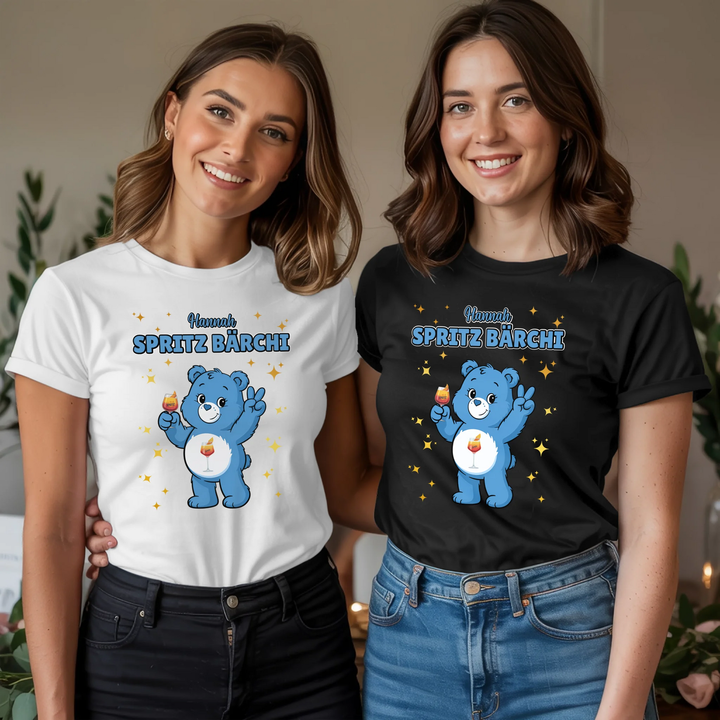Sauf Bärchi TShirt Spritz Bärchi Saufbärchi Lustiges T-Shirt für JGA