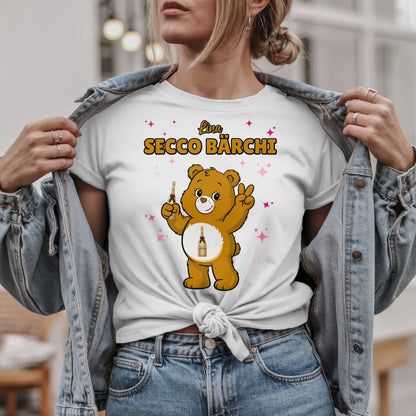 Saufbärchi TShirt Secco Bärchi Sauf Bärchi Lustiges T-Shirt für JGA