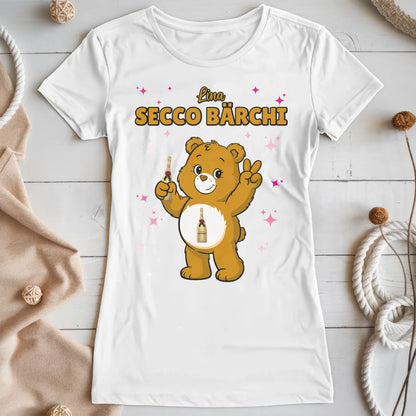 Saufbärchi TShirt Secco Bärchi Sauf Bärchi Lustiges T-Shirt für JGA