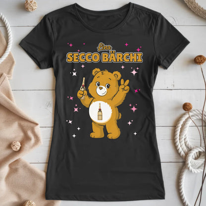 Saufbärchi TShirt Secco Bärchi Sauf Bärchi Lustiges T-Shirt für JGA
