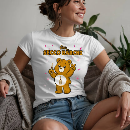 Saufbärchi TShirt Secco Bärchi Sauf Bärchi Lustiges T-Shirt für JGA