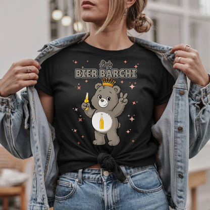 Saufbärchi Shirt Bier Bärchi Sauf Bärchi T-Shirt für Party und JGA