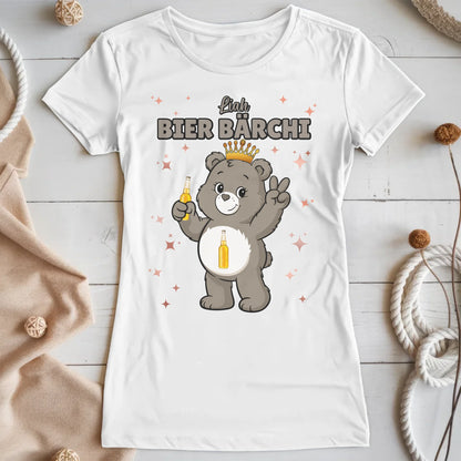 Saufbärchi Shirt Bier Bärchi Sauf Bärchi T-Shirt für Party und JGA