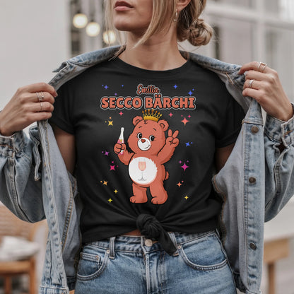 Sauf Bärchi TShirt Secco Bärchi Saufbärchi Lustiges T-Shirt für JGA