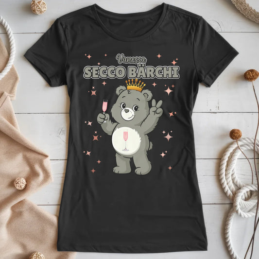 Saufbärchi TShirt Secco Bärchi Lustiges T-Shirt JGA