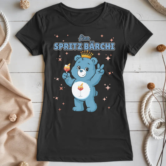 Sauf Bärchi Shirt Spritz Bärchi Saufbärchi T-Shirt für Party und JGA