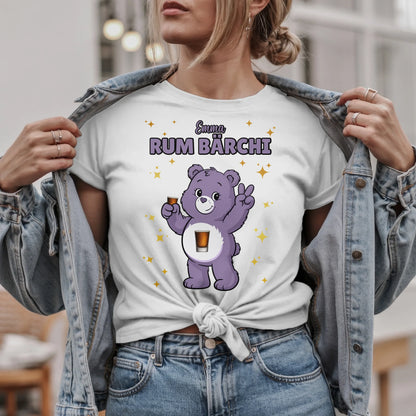 Saufbärchi TShirt Rum Bärchi Sauf Bärchi Lustiges T-Shirt für JGA