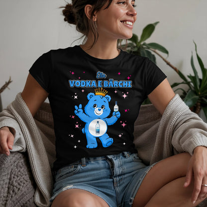 Lustiges Shirt Sauf Bärchi Vodka E Bärchi Sauf Bärchi JGA T-Shirt