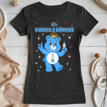 Lustiges Shirt Sauf Bärchi Vodka E Bärchi Sauf Bärchi JGA T-Shirt