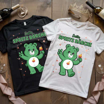 Sauf Bärchi T Shirt Spritz Bärchi Shirt JGA und Party