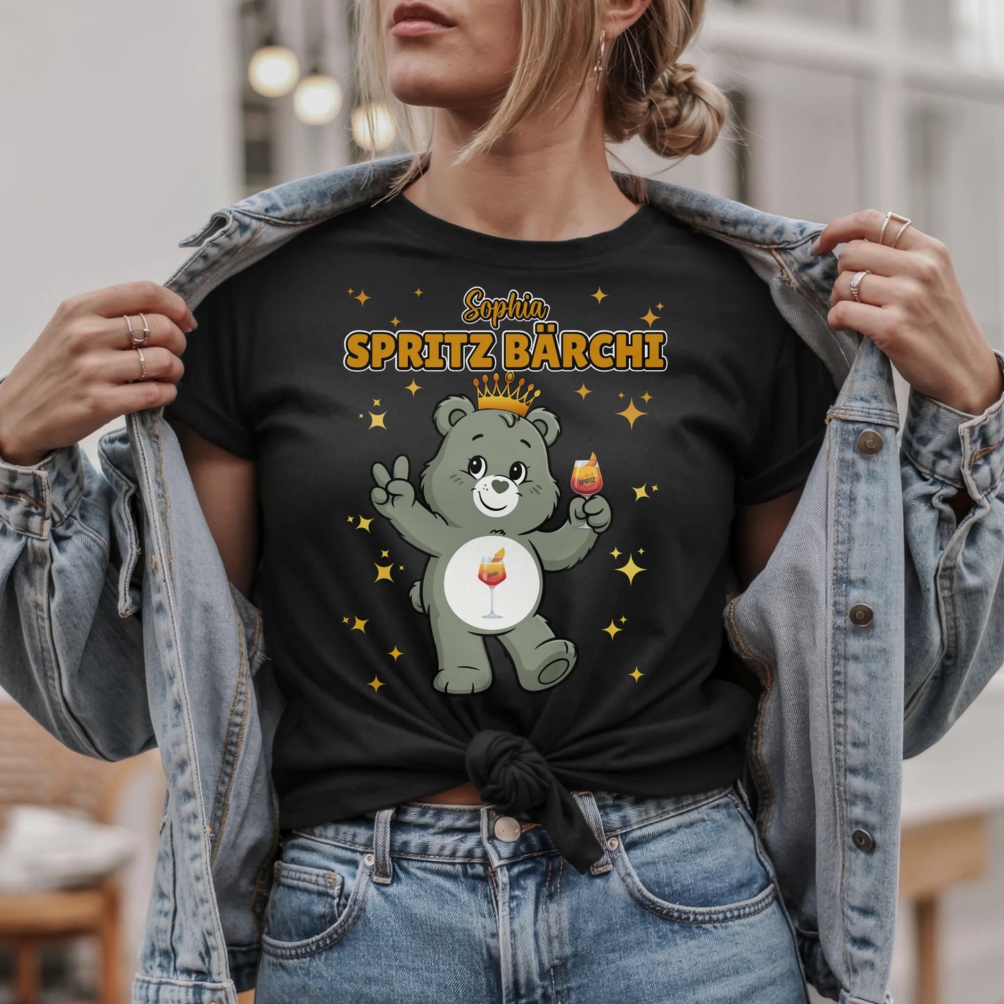 Sauf Bärchi TShirt Spritz Bärchi Saufbärchi Lustiges JGA T-Shirt