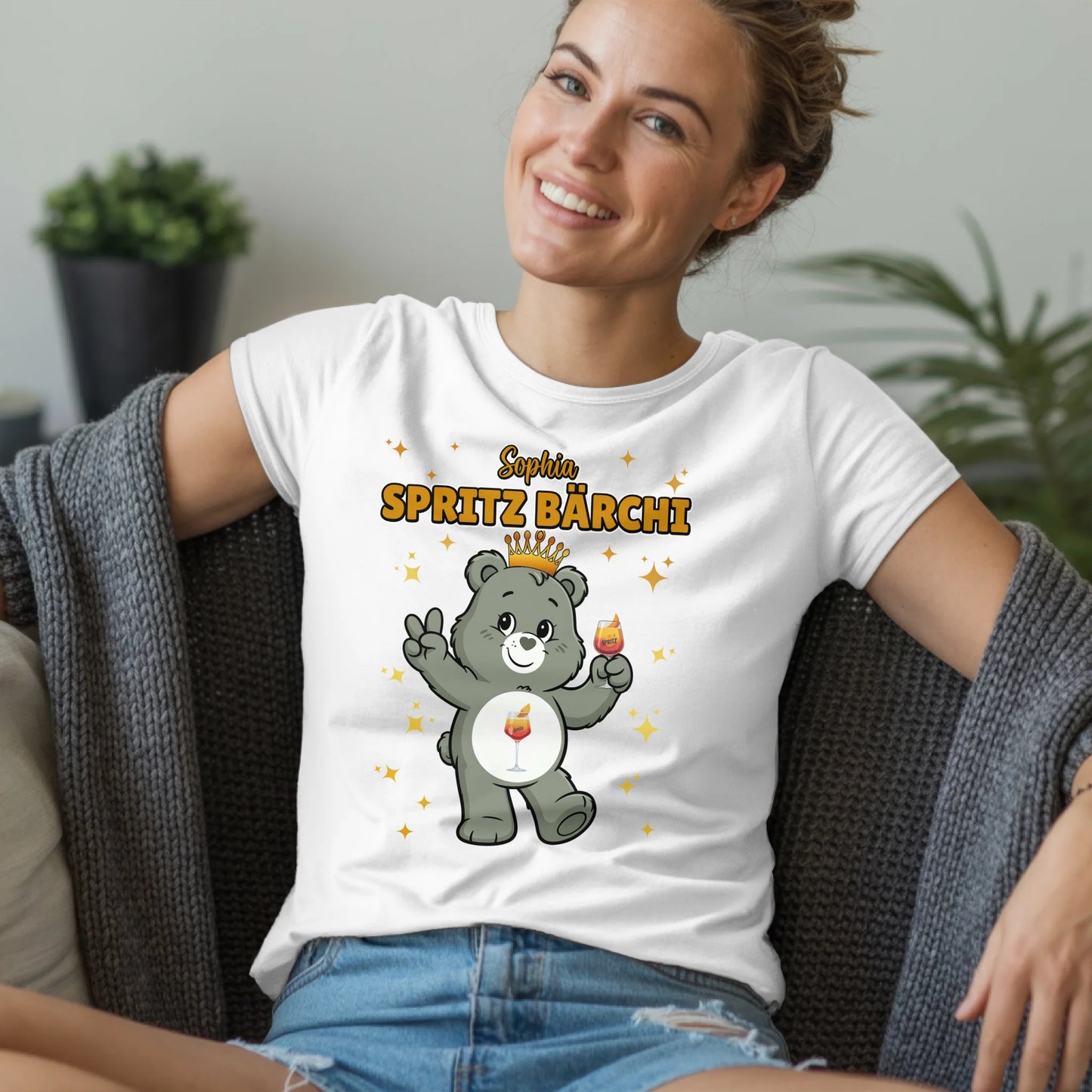 Sauf Bärchi TShirt Spritz Bärchi Saufbärchi Lustiges JGA T-Shirt