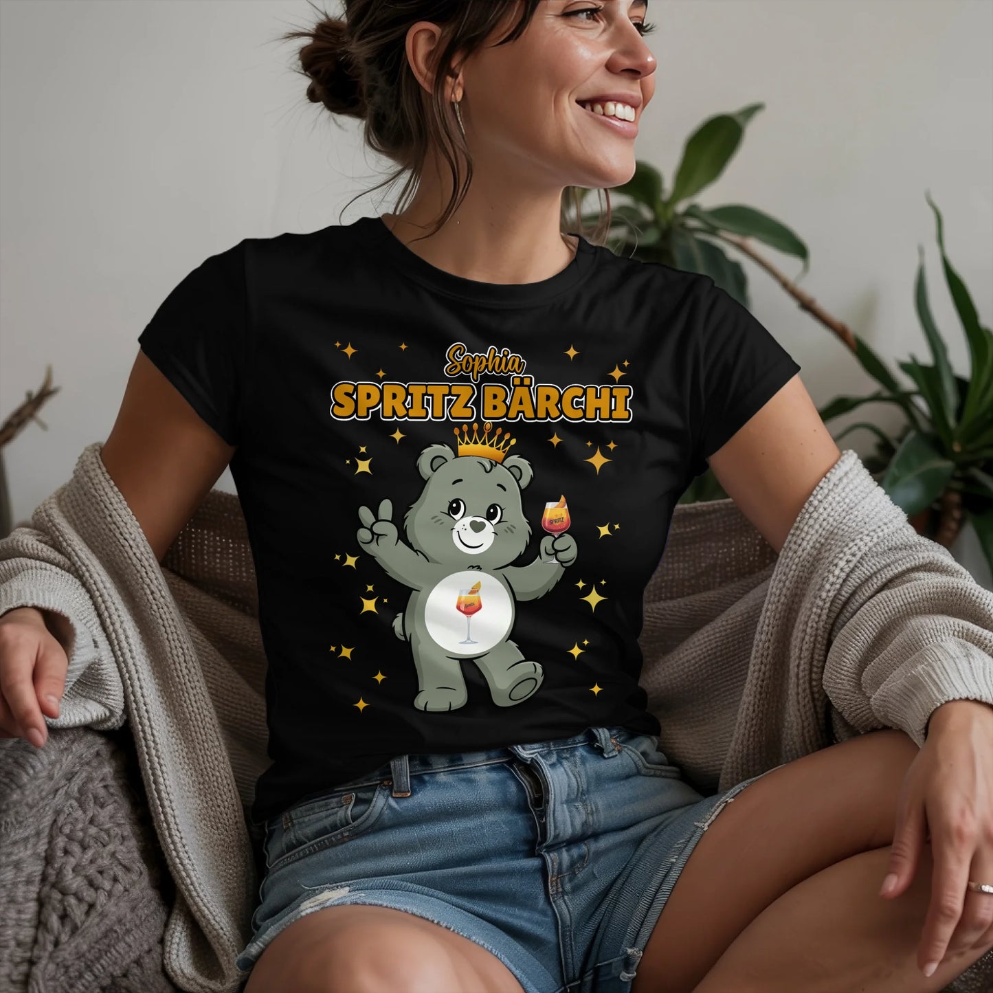 Sauf Bärchi TShirt Spritz Bärchi Saufbärchi Lustiges JGA T-Shirt
