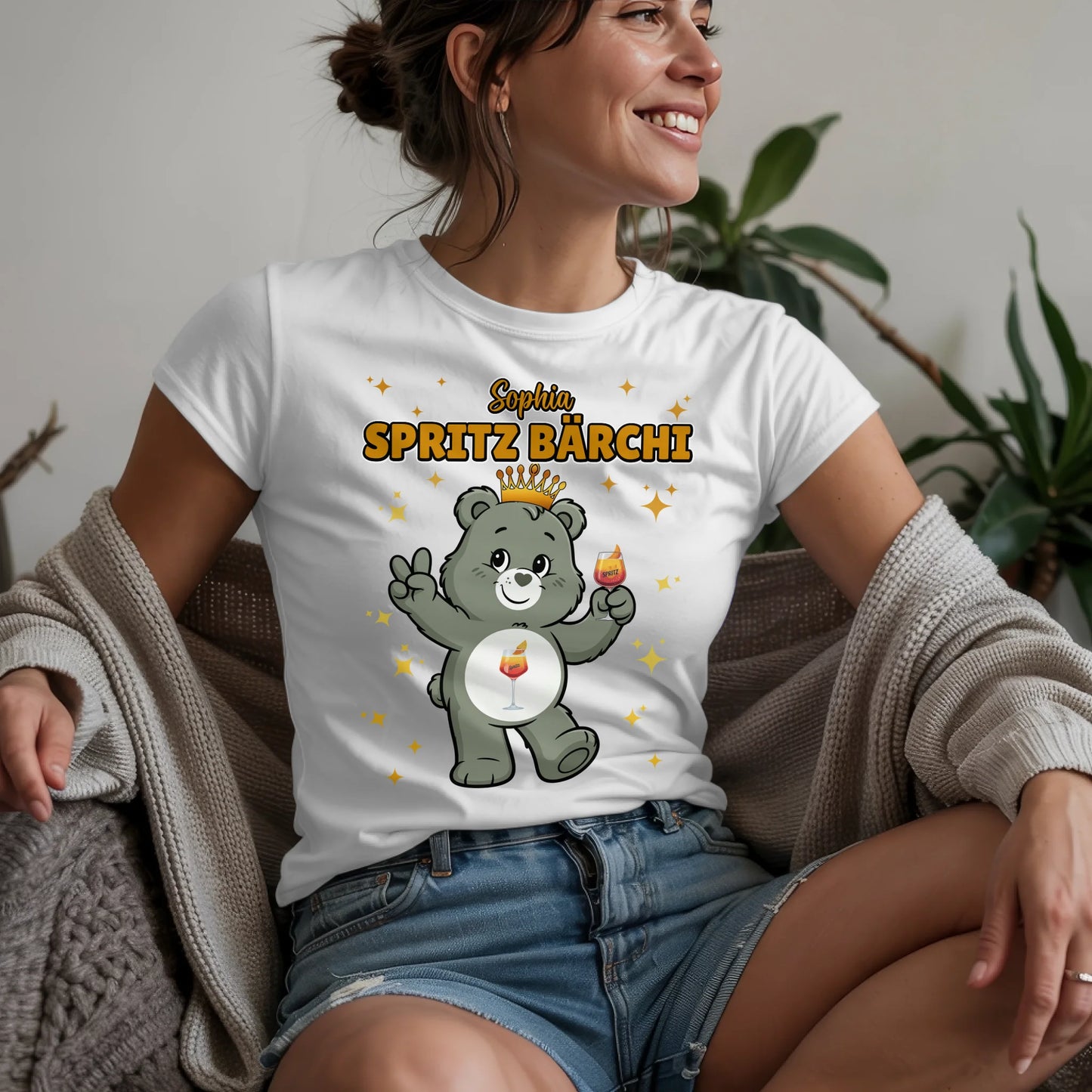 Sauf Bärchi TShirt Spritz Bärchi Saufbärchi Lustiges JGA T-Shirt