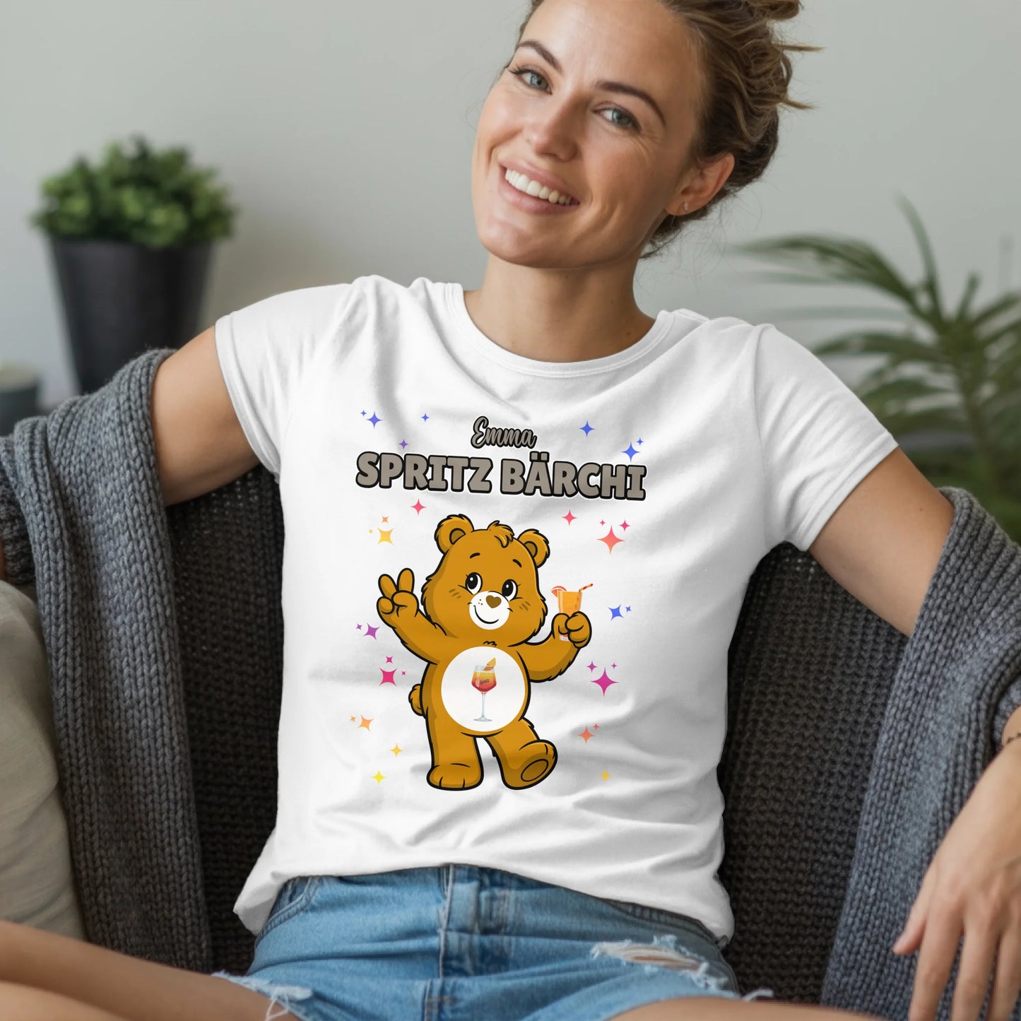 Sauf Bärchi Shirt Spritz Bärchi Saufbärchi JGA T-Shirt