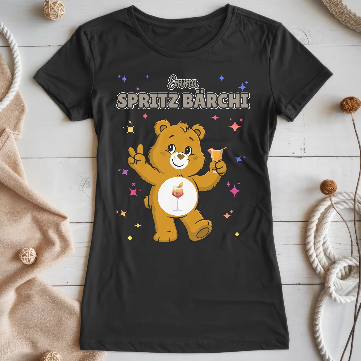 Sauf Bärchi Shirt Spritz Bärchi Saufbärchi JGA T-Shirt