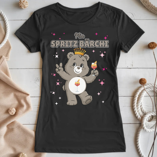 Lustiges Shirt Saufbärchi Spritz Bärchi Sauf Bärchi T-Shirt für JGA