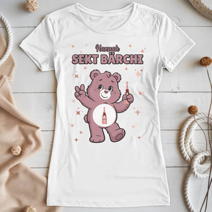 Lustiges Shirt Sauf Bärchi Sekt Bärchi Sauf Bärchi JGA T-Shirt