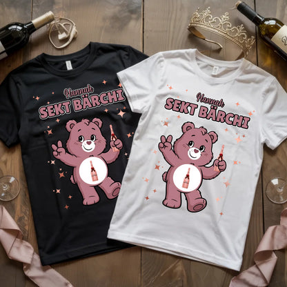 Lustiges Shirt Sauf Bärchi Sekt Bärchi Sauf Bärchi JGA T-Shirt