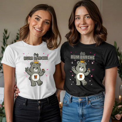 Sauf Bärchi Shirt Rum Bärchi Saufbärchi T-Shirt für Party und JGA