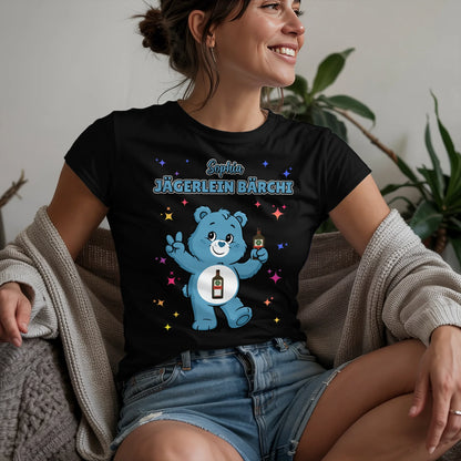 Lustiges T Shirt Sauf Bärchi Jägerlein Bärchi Sauf Bärchi JGA Shirt